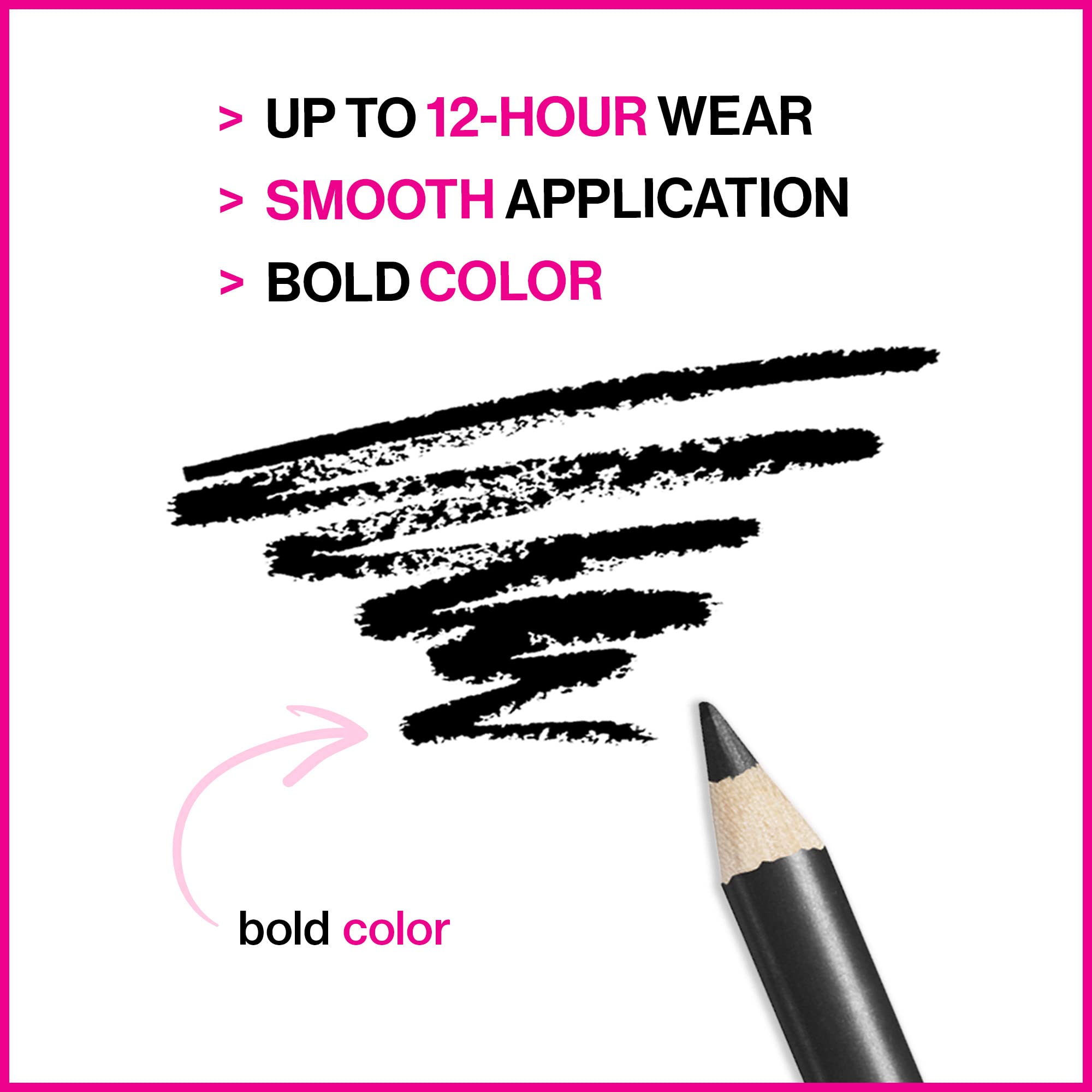 Model applying Wet N Wild kohl eyeliner for a smoky look