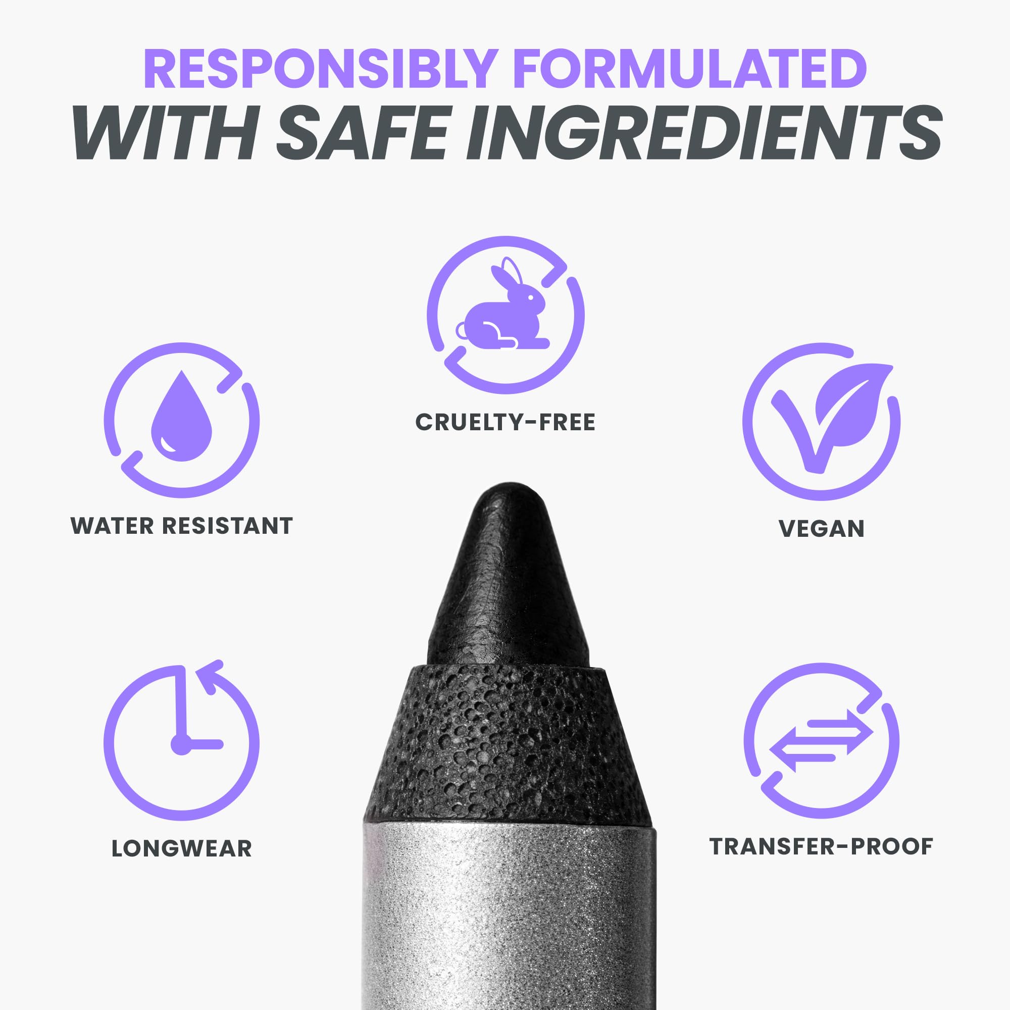 Wonderskin longwear eyeliner showing sharp tip for precise application