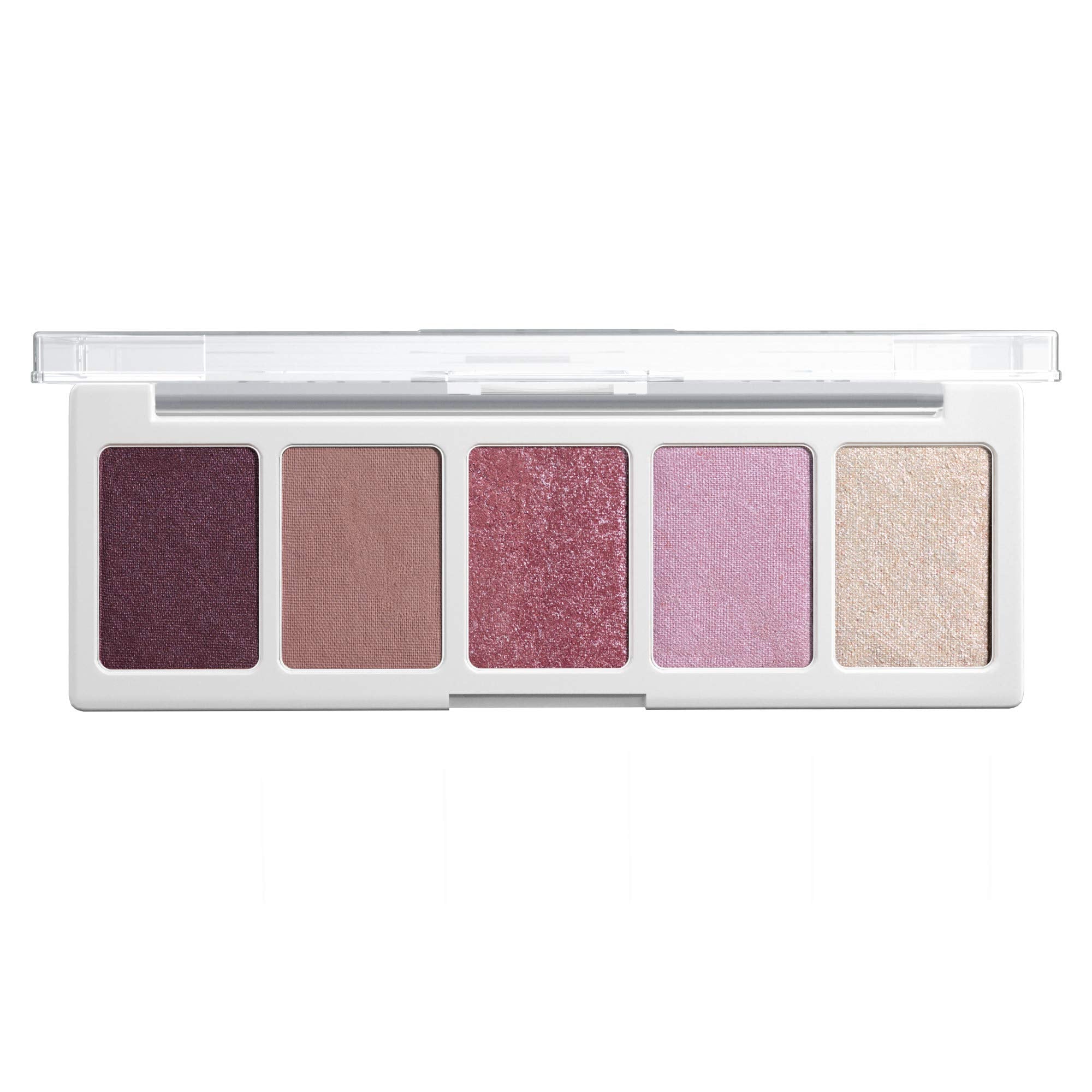 Wet N Wild Petalette eyeshadow palette open showing 5 pans