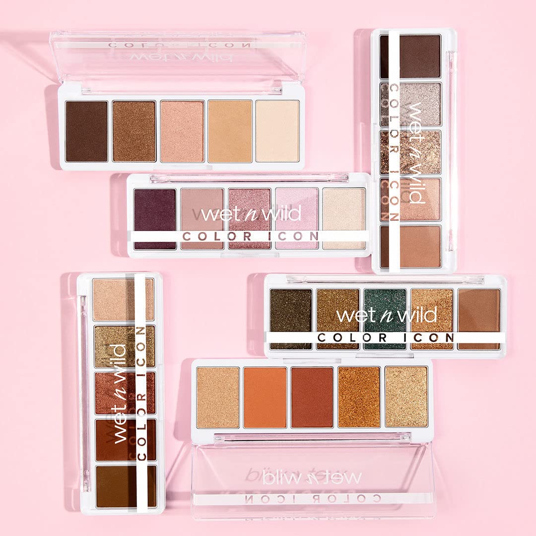 Wet N Wild eye makeup palette branding and shade name