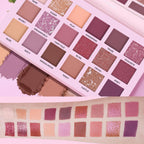Ucanbe 18 color palette swatches displaying berry and neutral tones