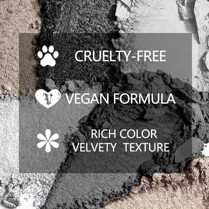 Maki Yika eyeshadow palette packaging back view