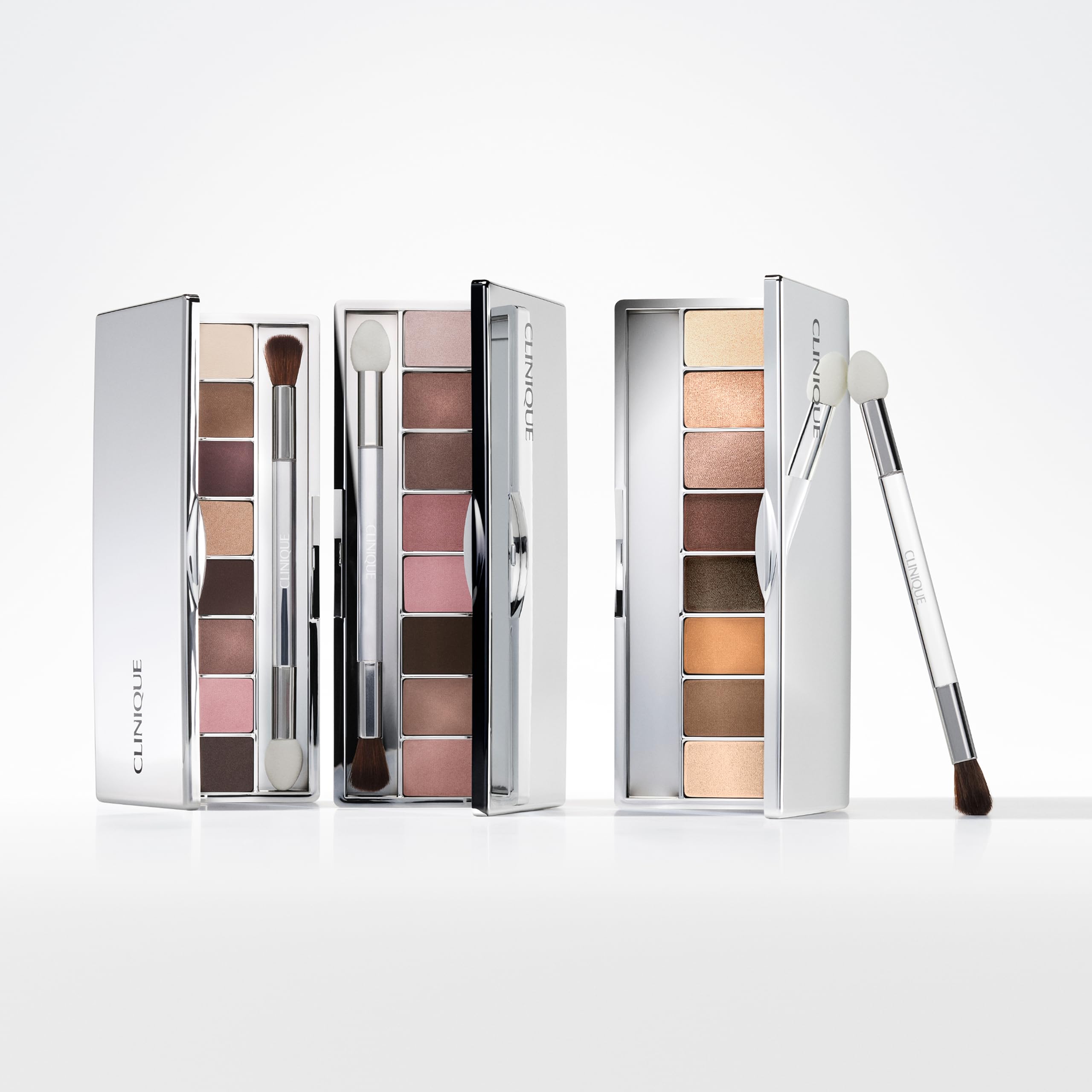 Close up of Clinique eyeshadow texture and pigment