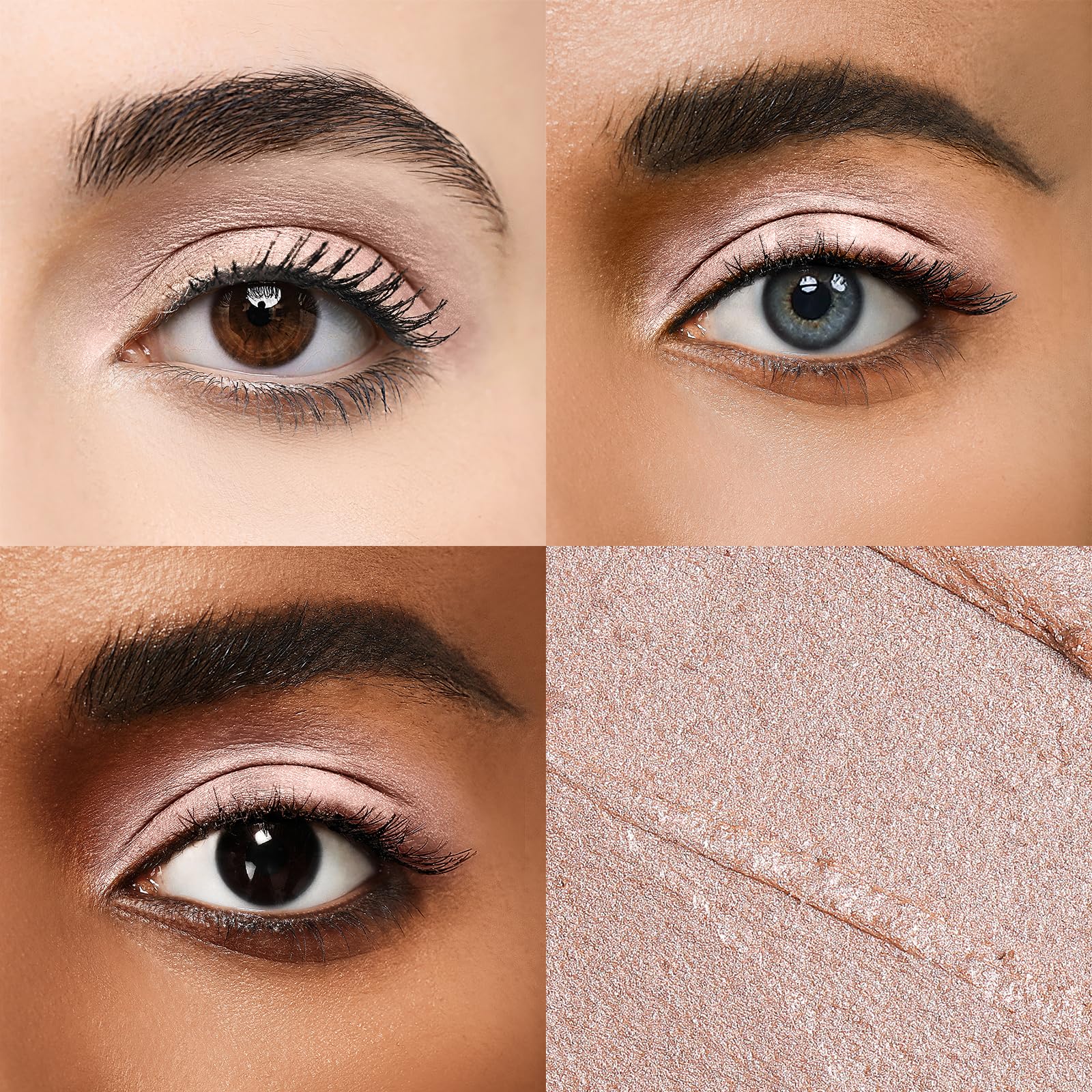 Color Mirror eyeshadow stick showing the built-in blending brush