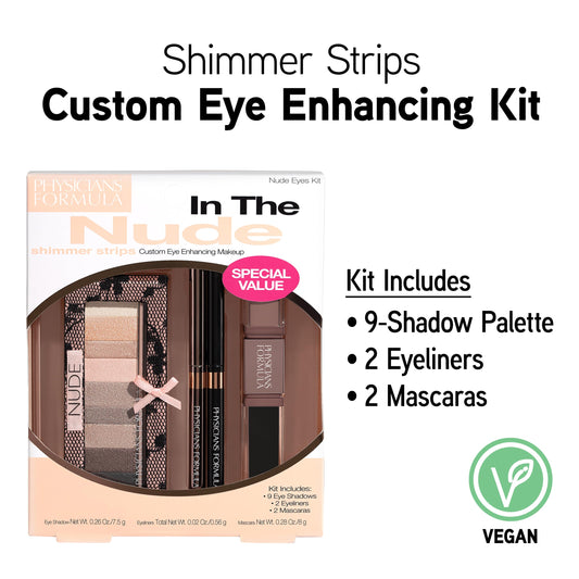 Physicians Formula Nude eyeshadow palette with 9 neutral shades