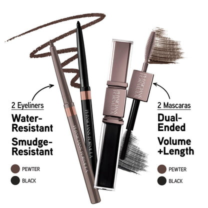 Close up of Physicians Formula eye enhancing kit shades