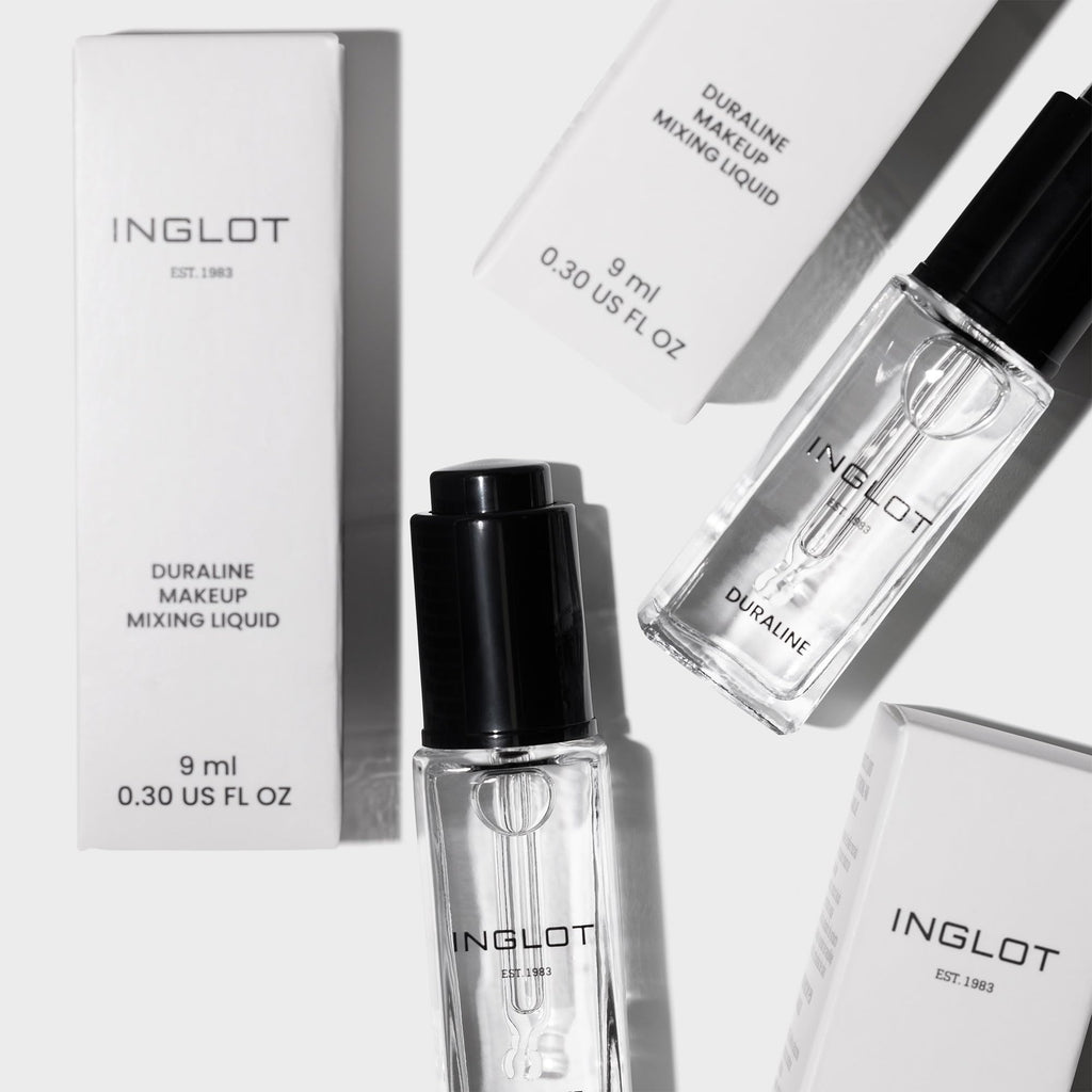 Inglot Duraline transparent liquid bottle with pipette applicator
