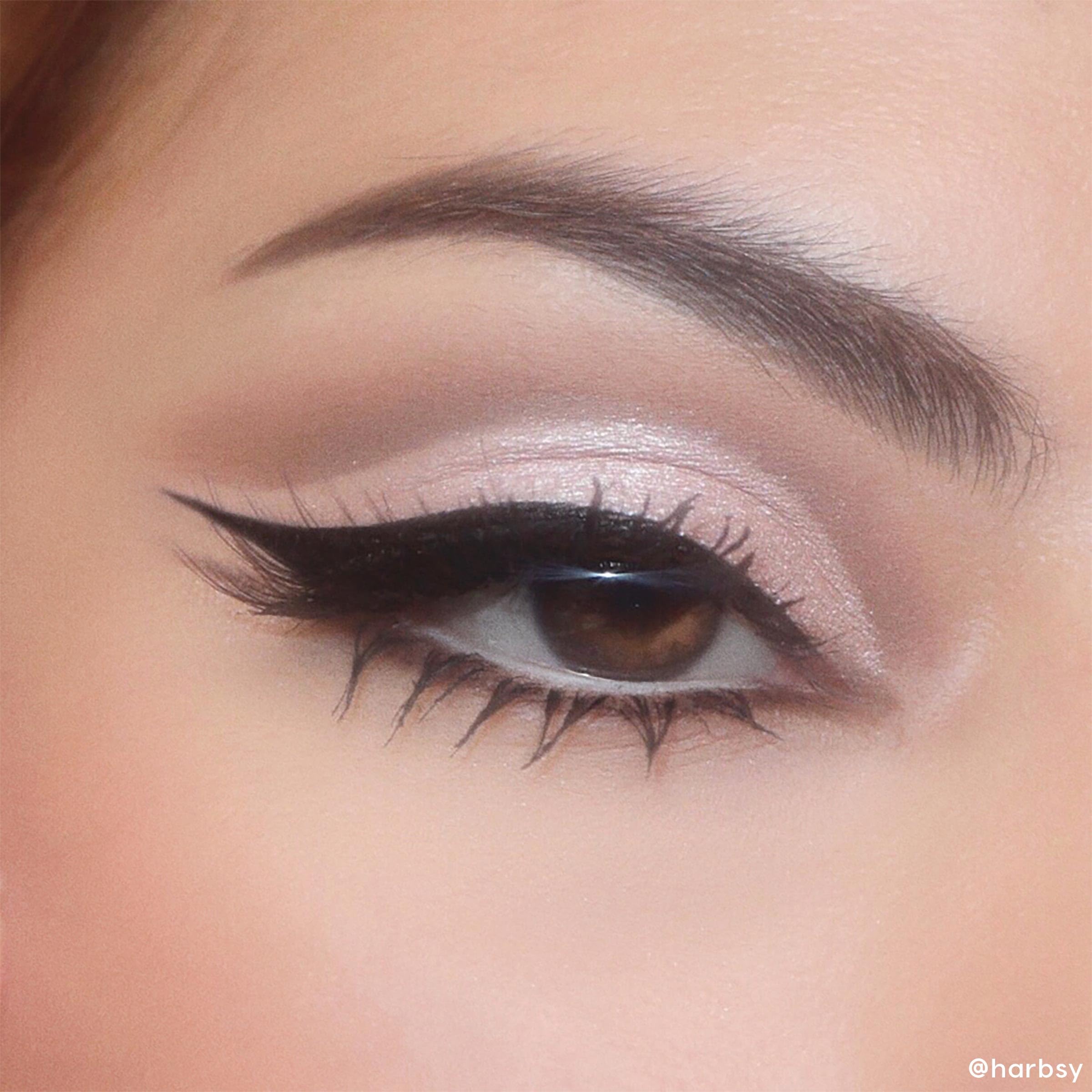 Close up of ColourPop Stone Cold Fox matte and metallic textures