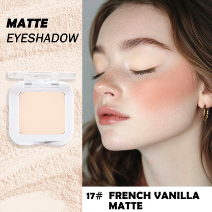 HHLTOH Neutral Light Nude Beige eyeshadow open compact