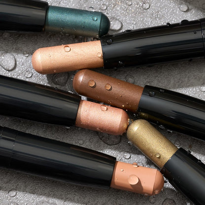 Lifestyle shot of Julep eyeshadow sticks for travel
