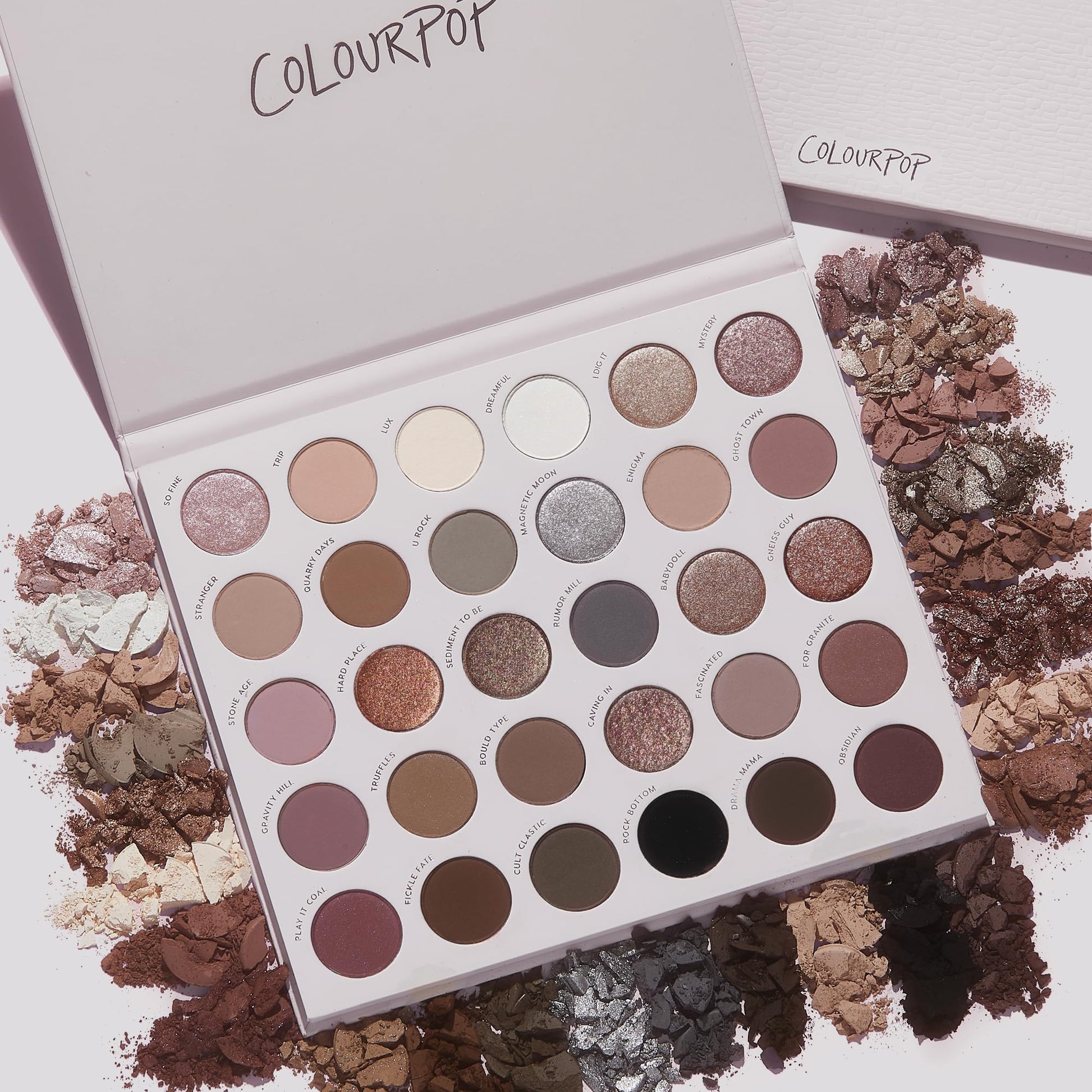 Professional eye makeup look created with ColourPop Stone Cold Fox