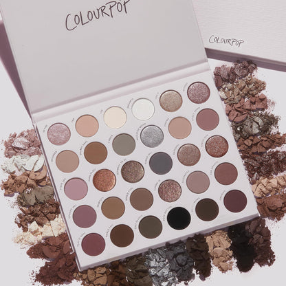Professional eye makeup look created with ColourPop Stone Cold Fox