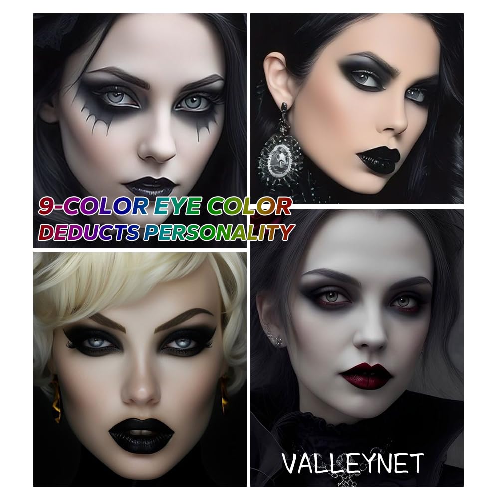 Baisen Diary 9 Color Smokey Eyeshadow Palette set