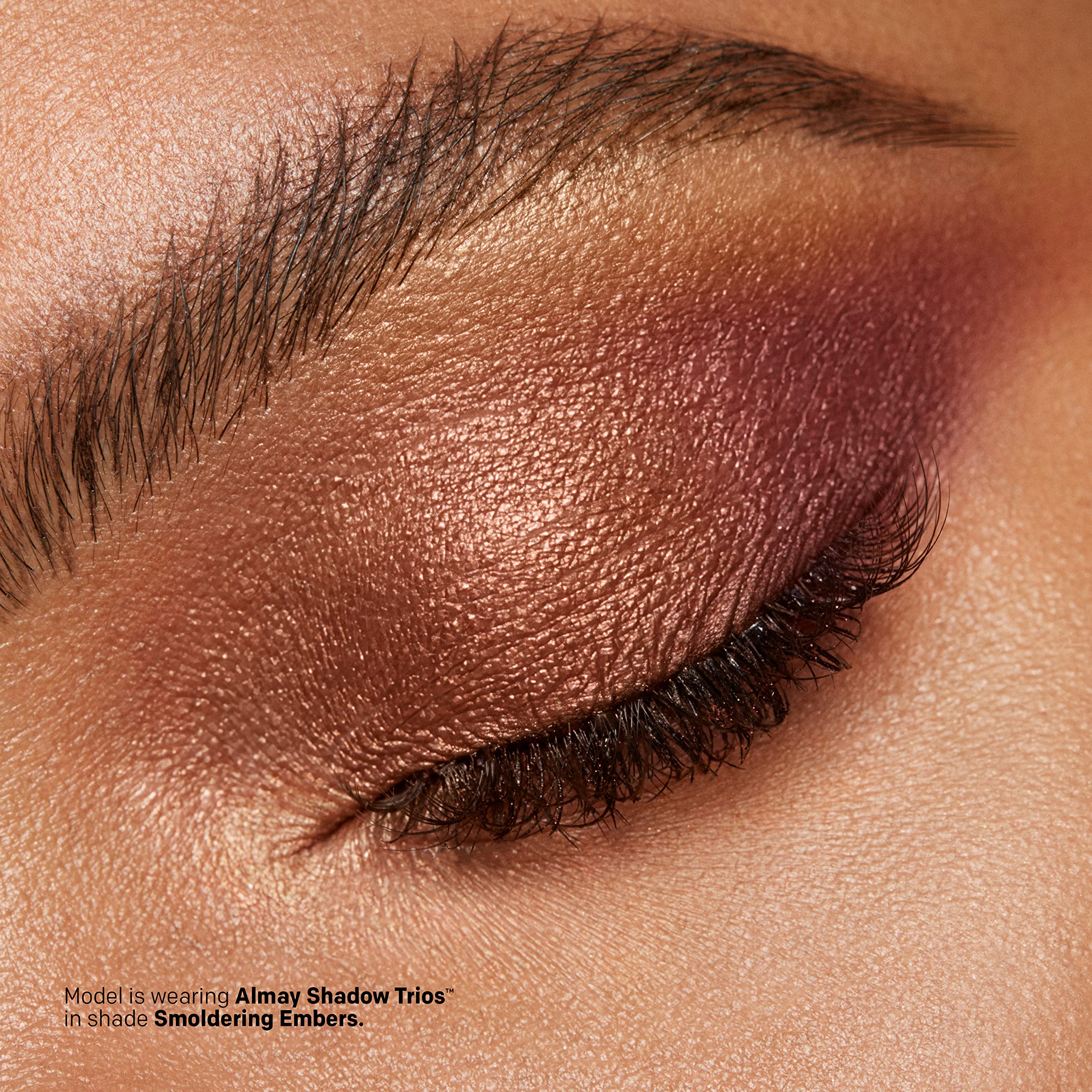 Almay 020 Smoldering Embers trio swatches on skin