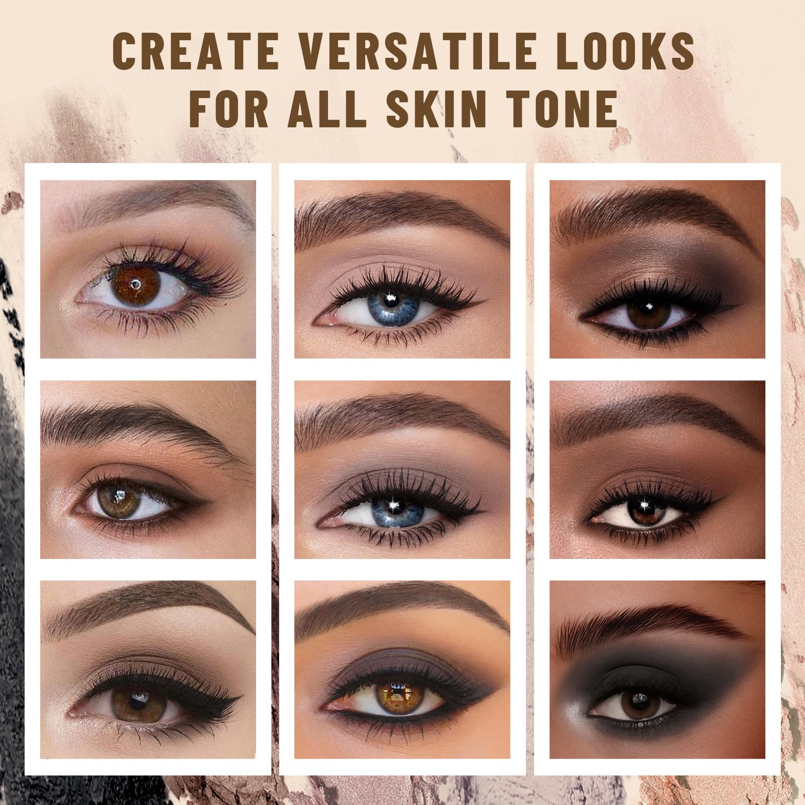 Susikeki travel-friendly mini eyeshadow palette with mirror