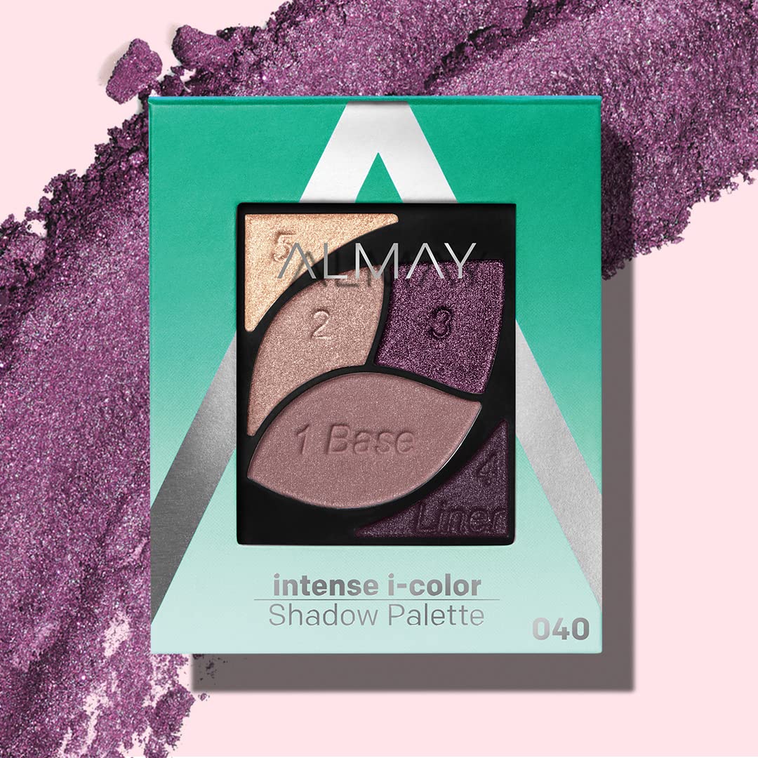 Almay eyeshadow palette 040 Green Eyes side profile
