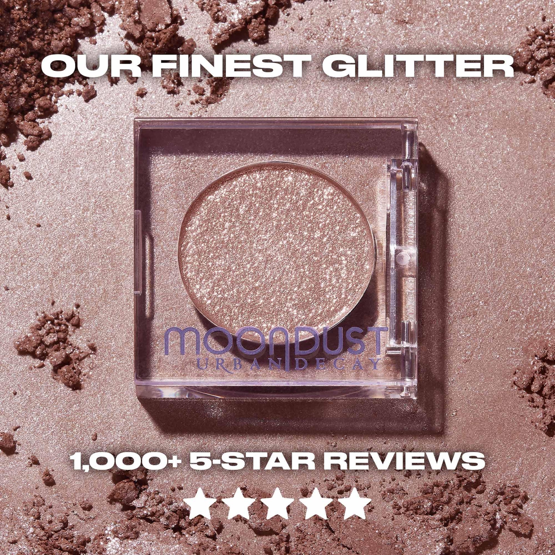 High impact glitter effect of Urban Decay Space Cowboy eyeshadow