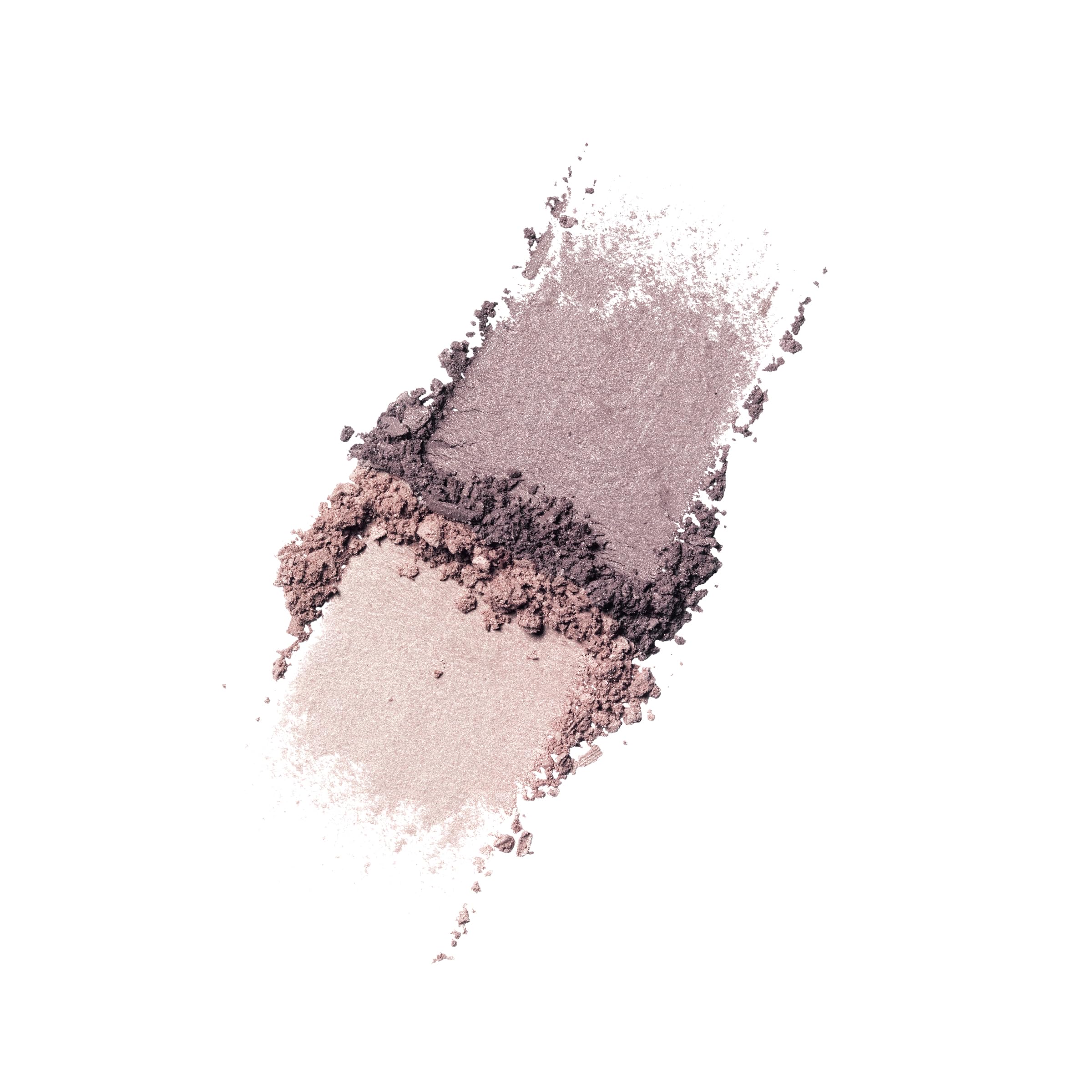 Clinique eyeshadow palette open showing two shades and mirror