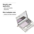 Clinique powder eyeshadow texture close up swatch