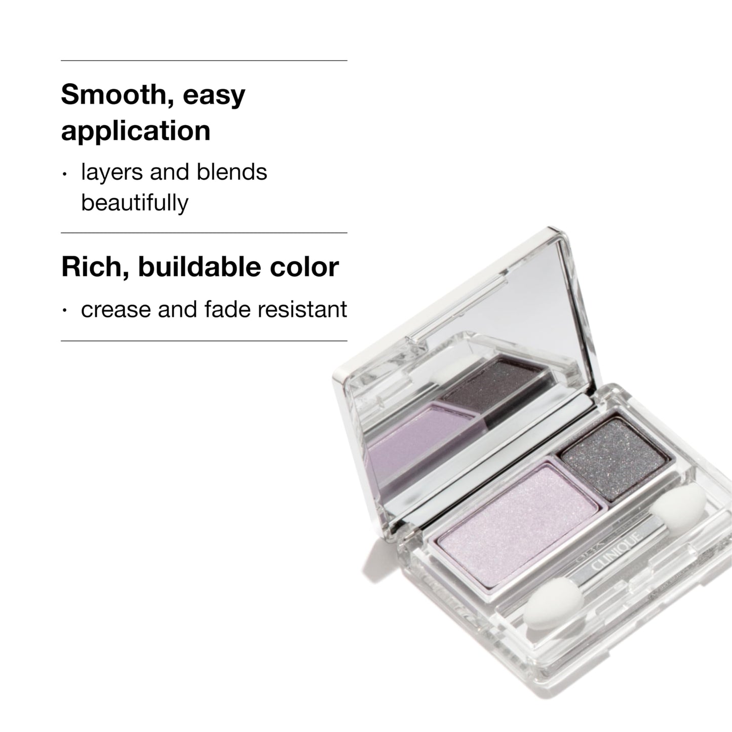 Clinique beauty palette compact back side