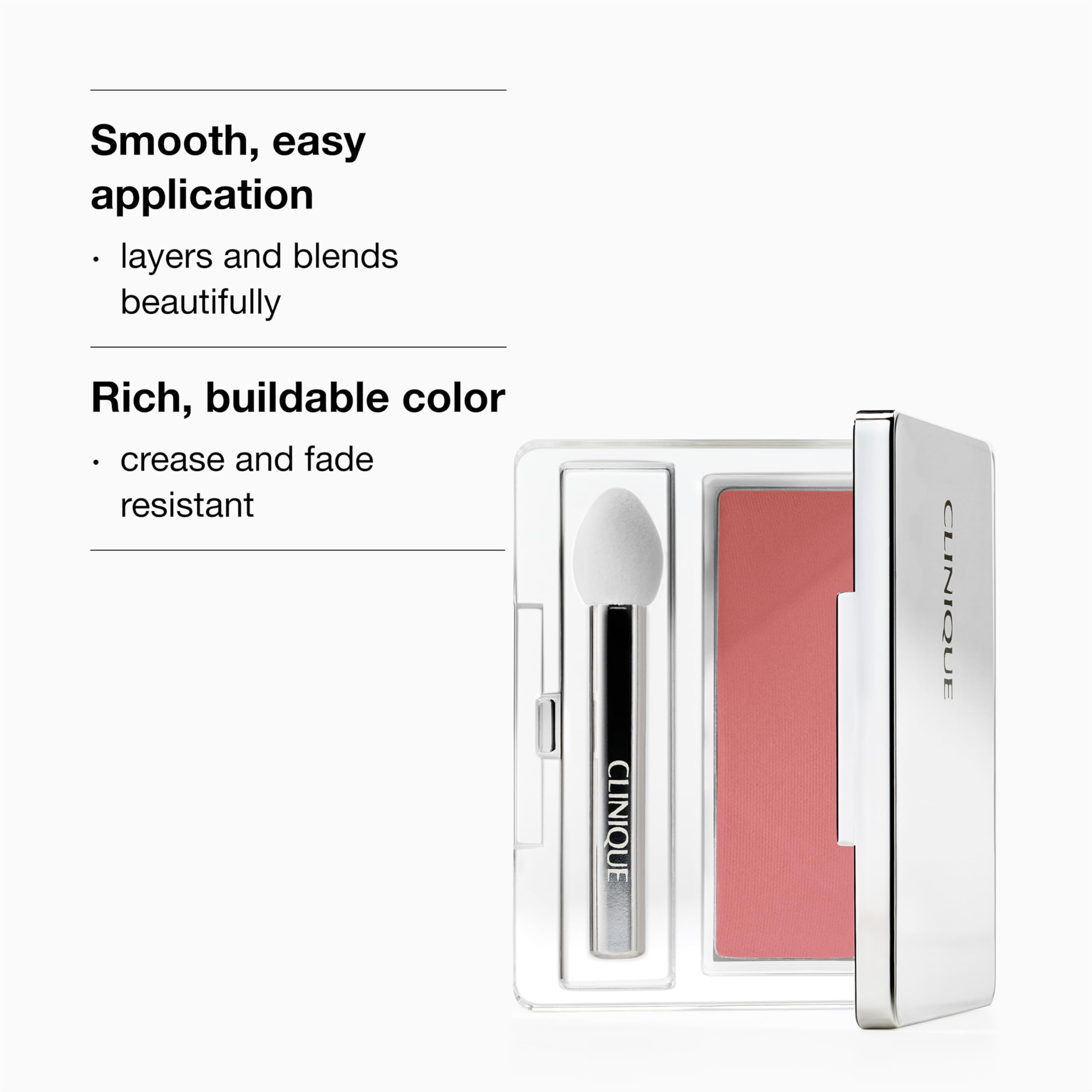 Authentic Clinique All About Shadow single compact side profile