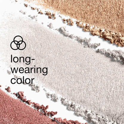Swatch demonstration of Clinique All About Shadow pigment