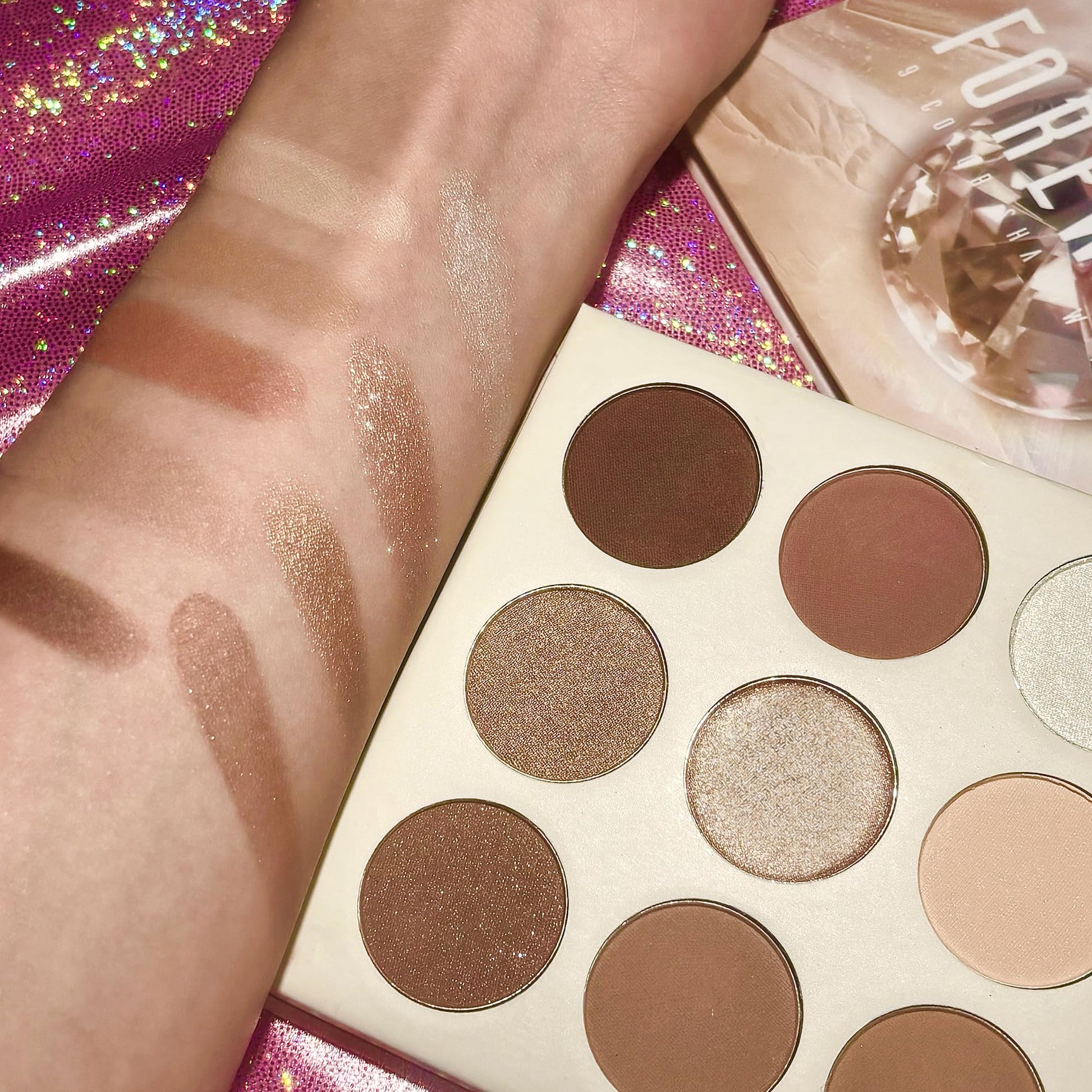 Docolor neutral eye palette for everyday glam