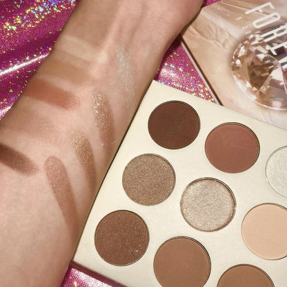 Docolor neutral eye palette for everyday glam