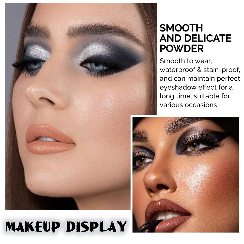 Evpct glitter eyeshadow palette packaging details