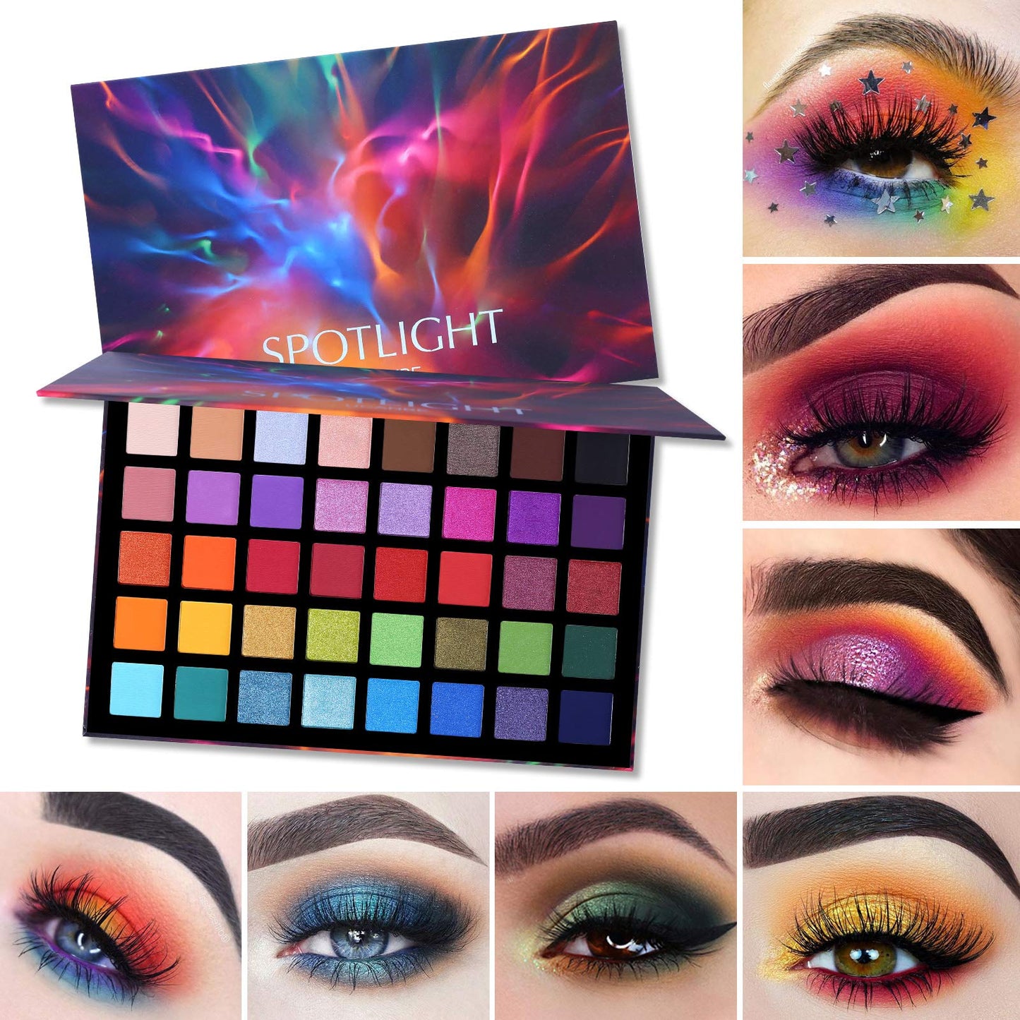 Ucanbe Spotlight Eyeshadow Palette packaging design