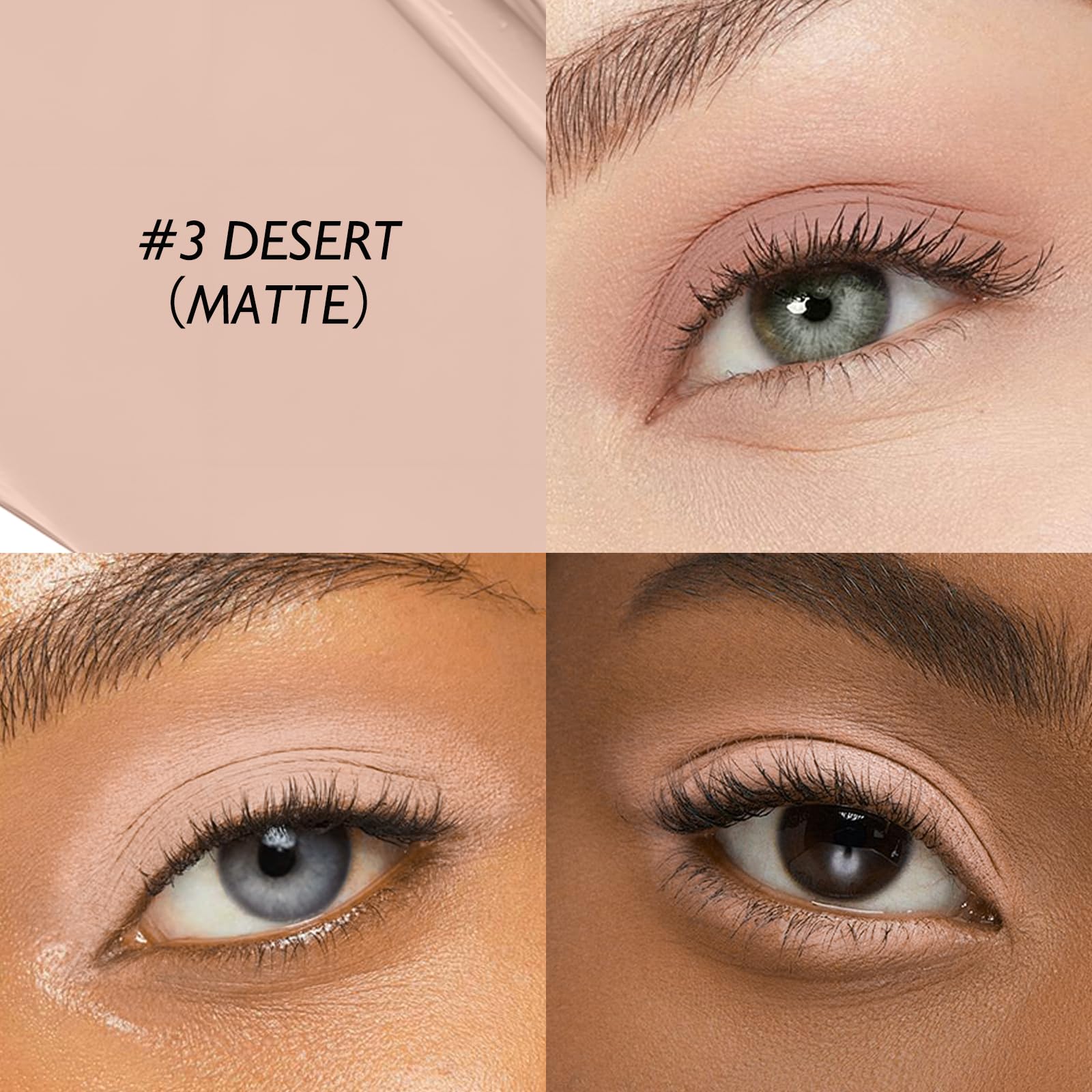 Wugbc Matte Eye Brightener Pencil texture swatch
