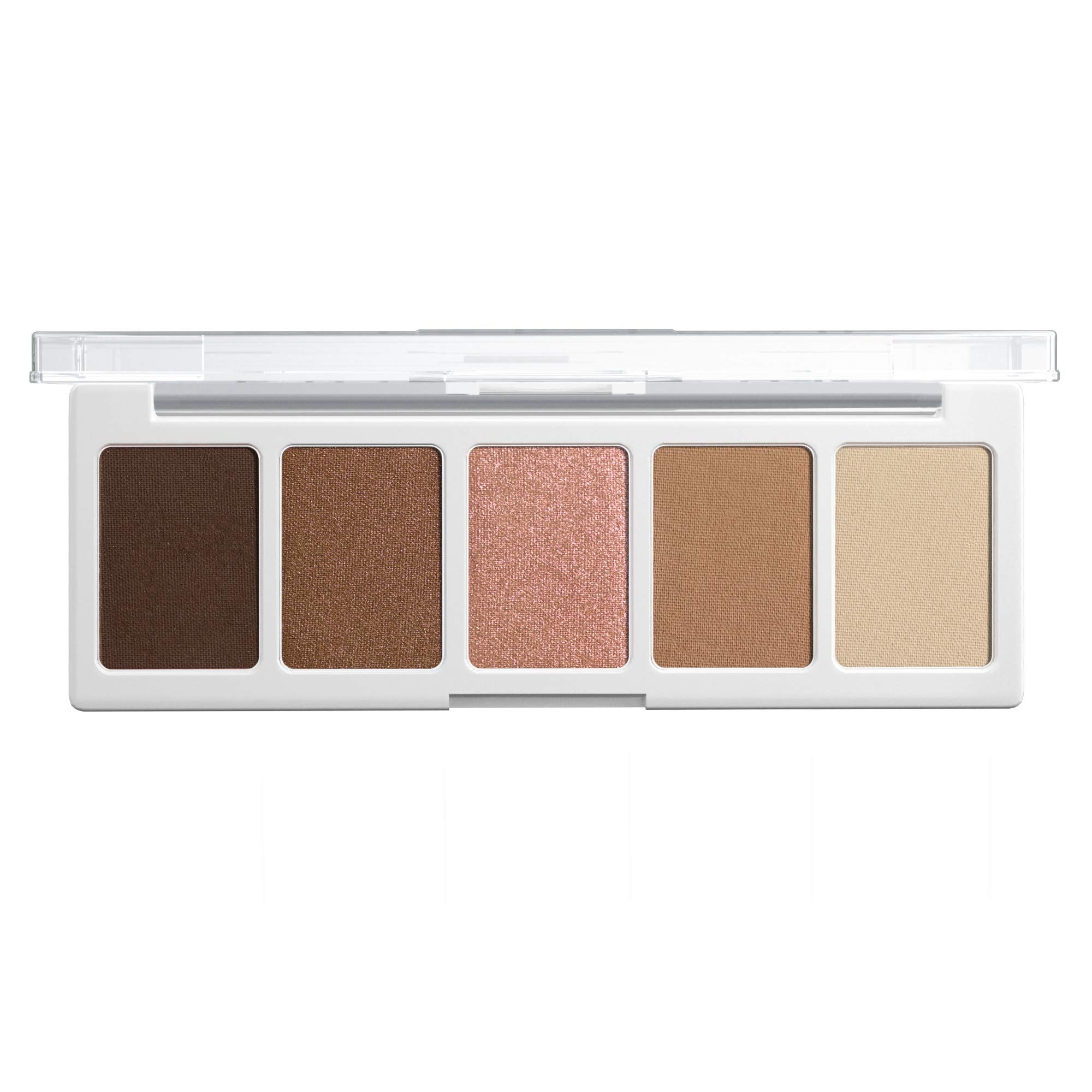 Close up of Wet N Wild Walking On Eggshells eyeshadow textures