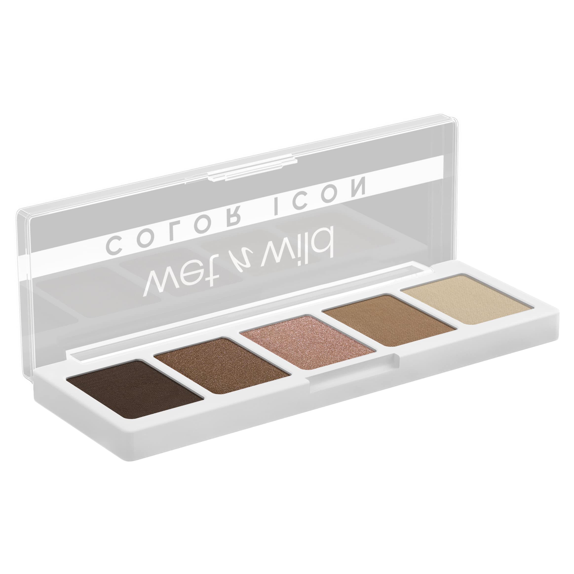 Swatches of Walking On Eggshells 5 pan palette