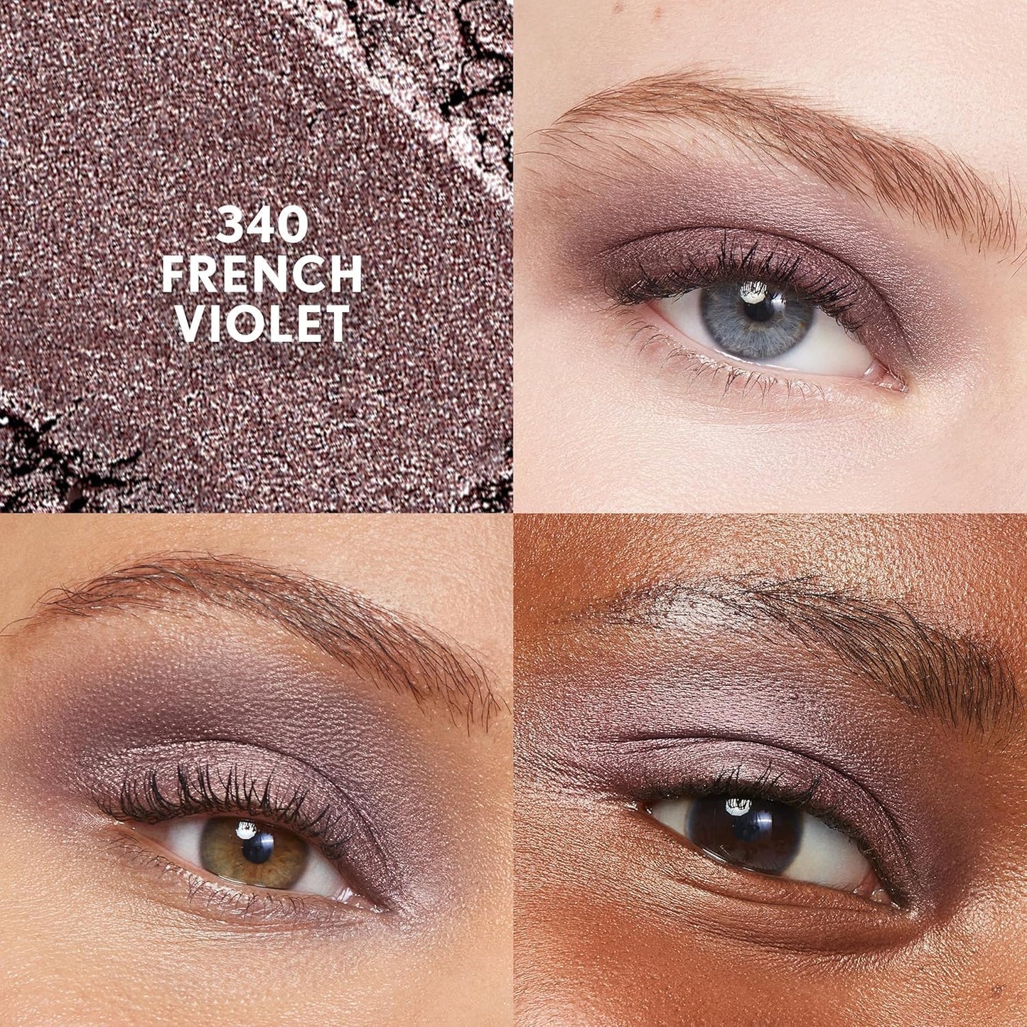 CoverGirl French Violet eyeshadow stick held in hand