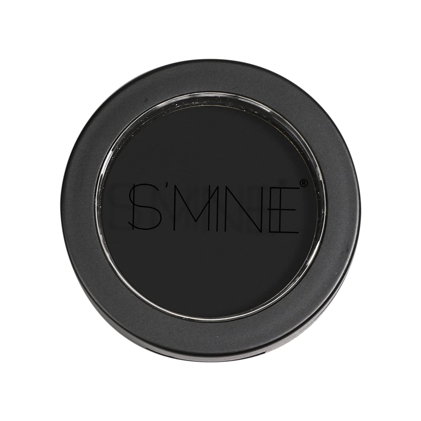 Open Is'Mine single eyeshadow palette showing internal mirror