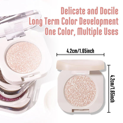 Back of FeiCuiYun eyeshadow packaging with product details