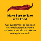 Nature Restore 90 vegetarian capsules standardized cayenne extract supplement.