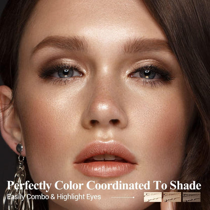 Luxaza pro eyeshadow pencil with built in blending brush
