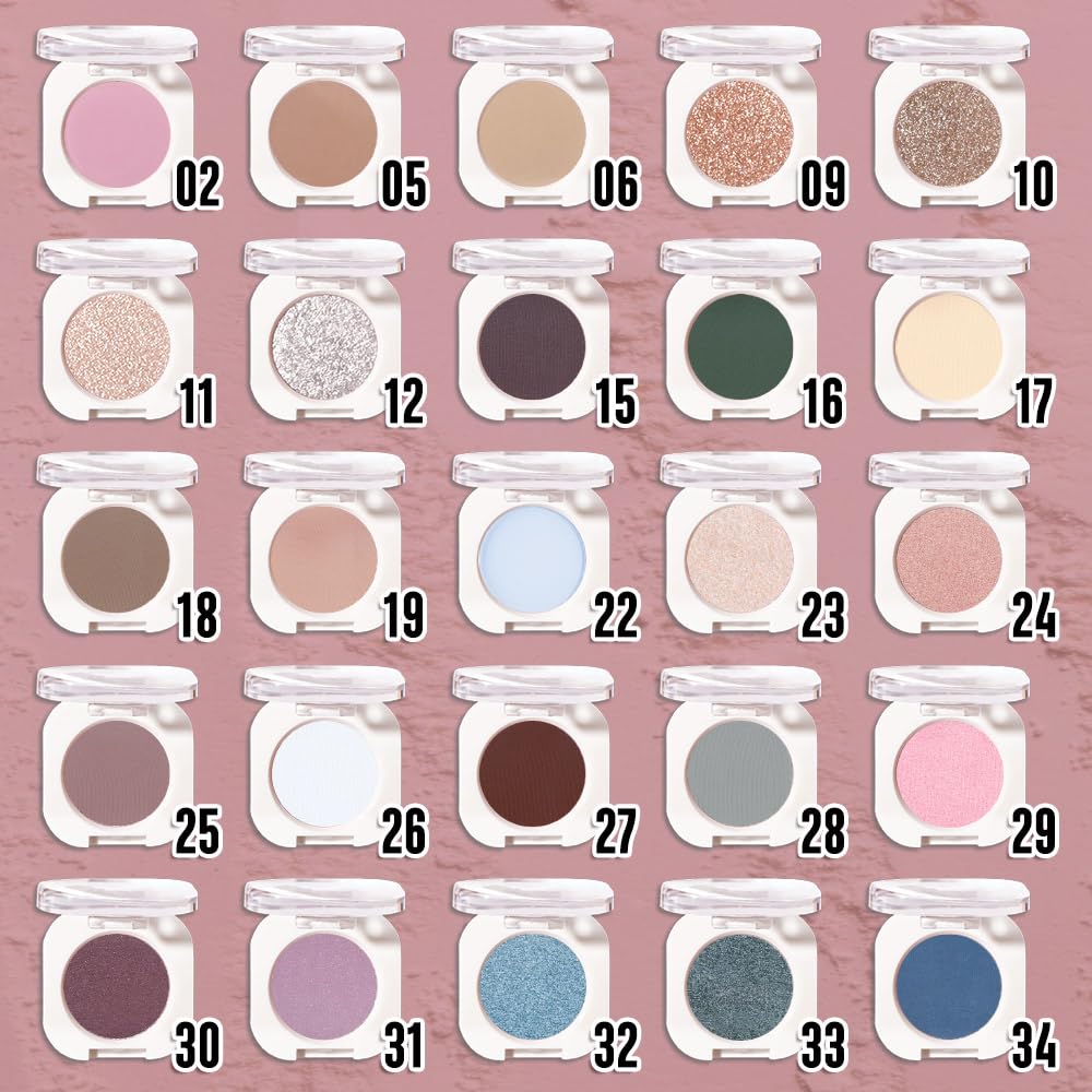 Swatch of Lestpola champagne shimmer eyeshadow on skin