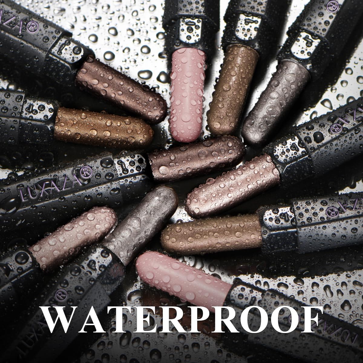 Luxaza pro long wearing waterproof eyeshadow sticks set