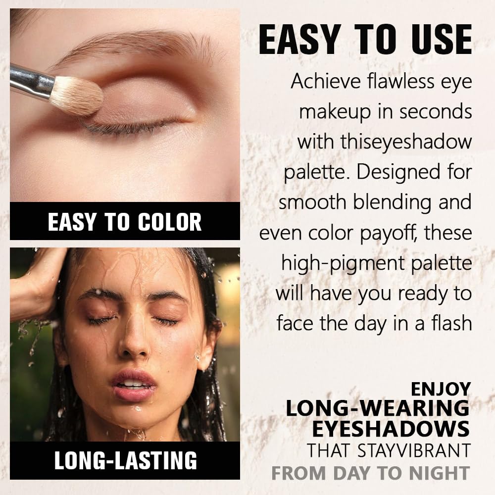 Lestpola glitter cream eyeshadow application on eyelid