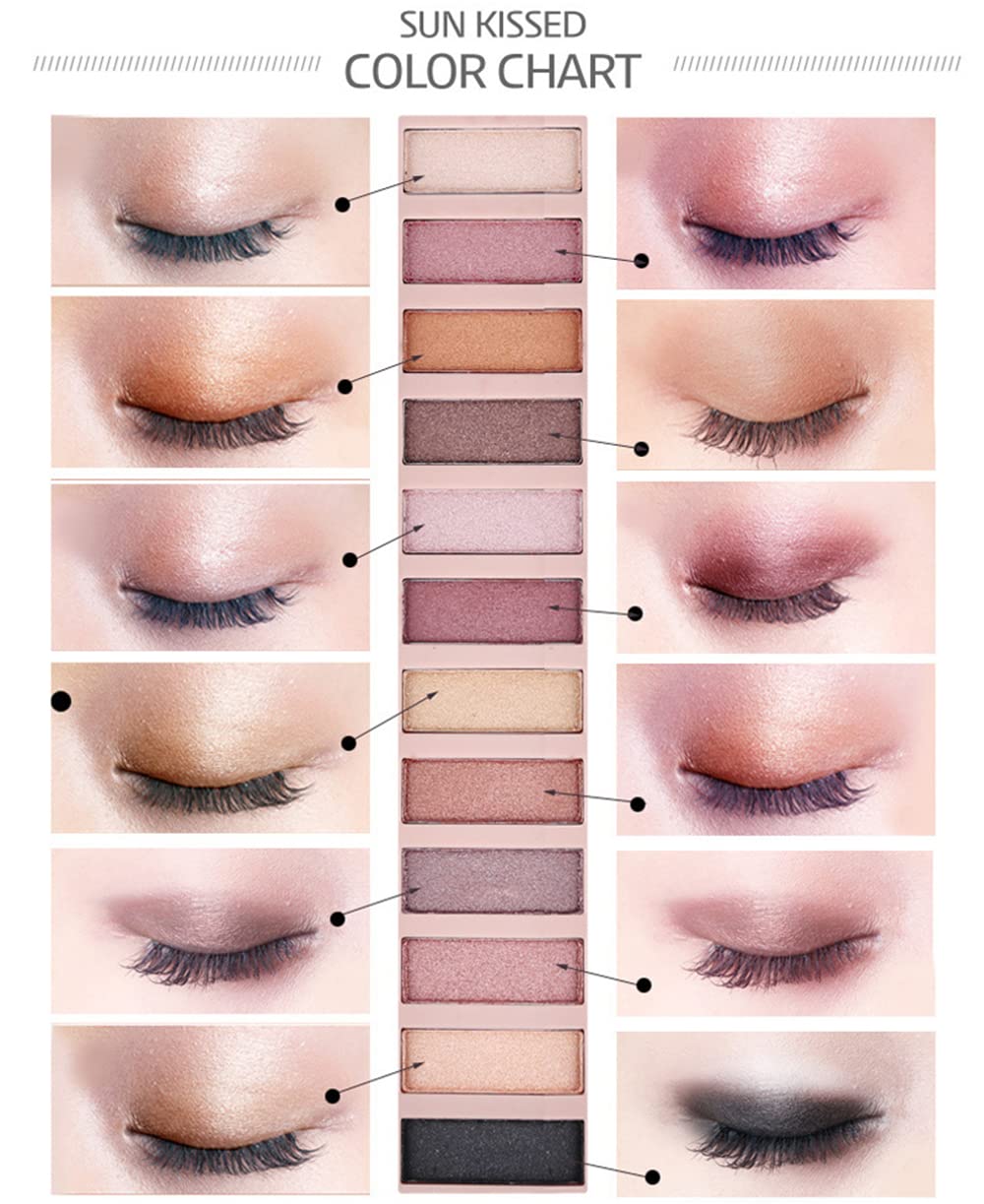 Boloper Bestland eyeshadow palette open showing matte and shimmer shades