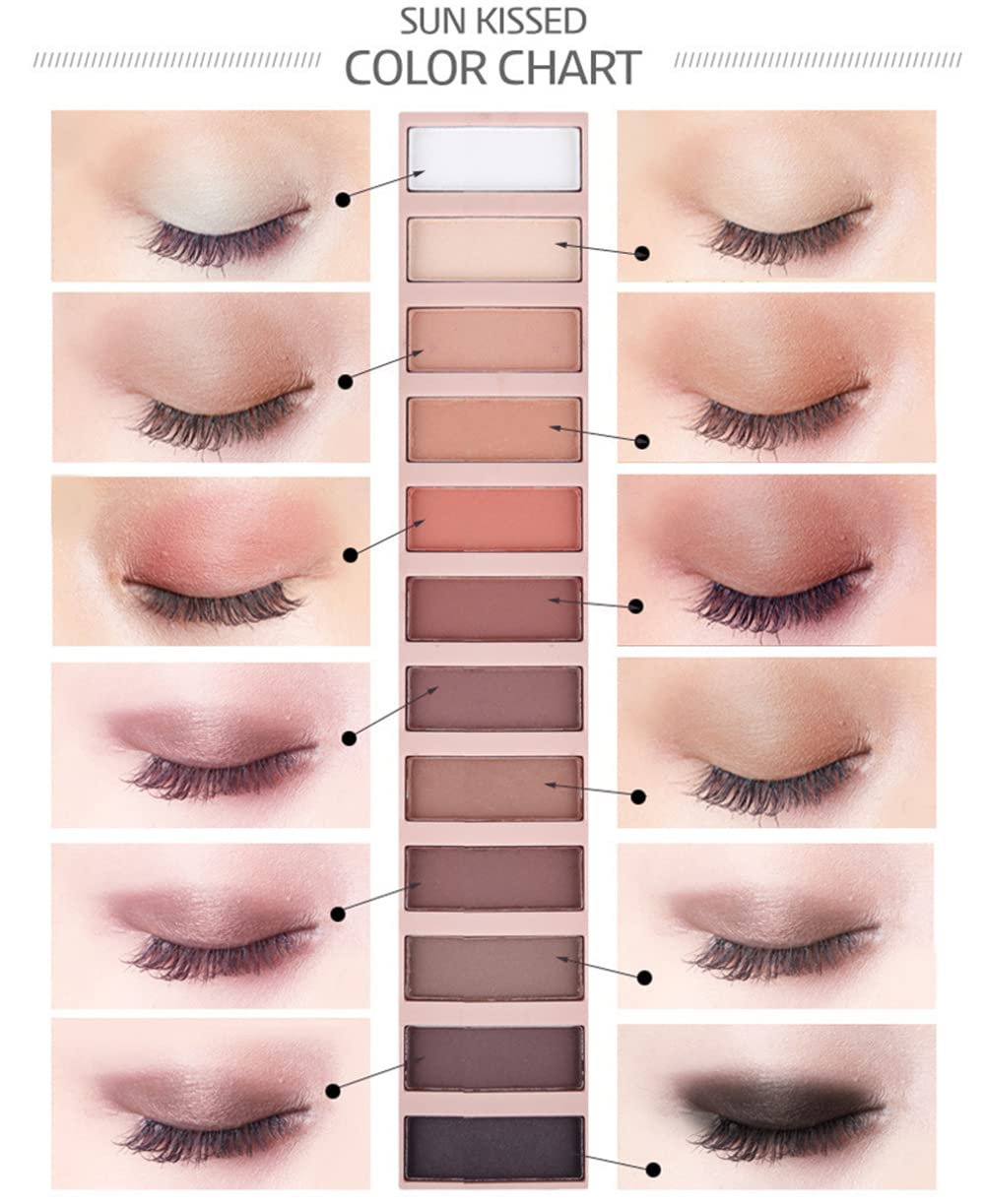 Boloper Bestland professional eye makeup kit components