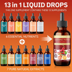 LAIOACDL non-GMO vegetarian cayenne pepper supplement showing the liquid dropper application.