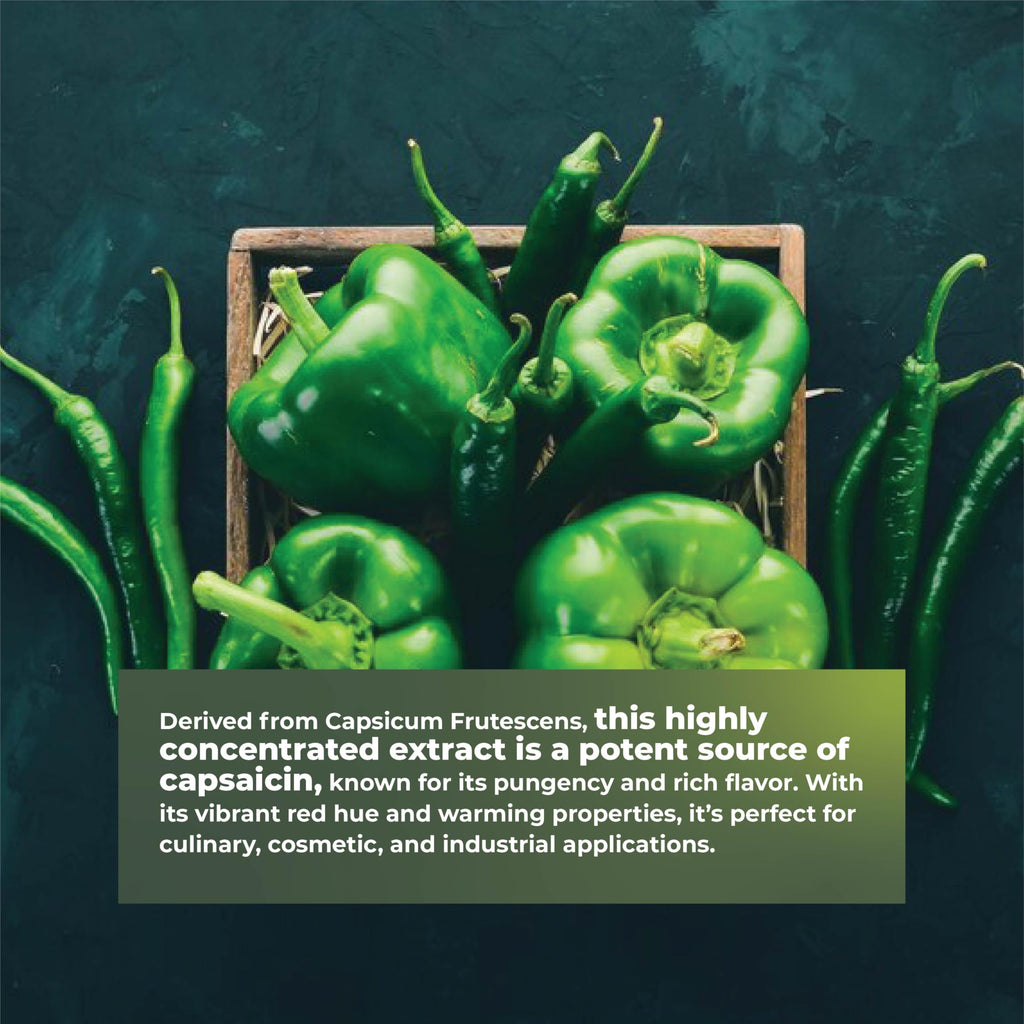 The complete packaging of the imported USA hot pepper botanical extract showcasing authenticity seals.