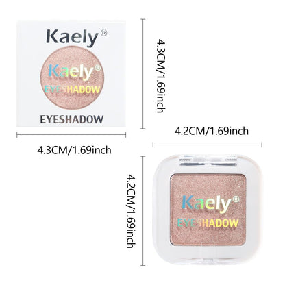 Side profile of Evpct Dusty Pink Champagne eyeshadow packaging