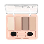 Covergirl Natural Nudes 280 quad open showing four shades