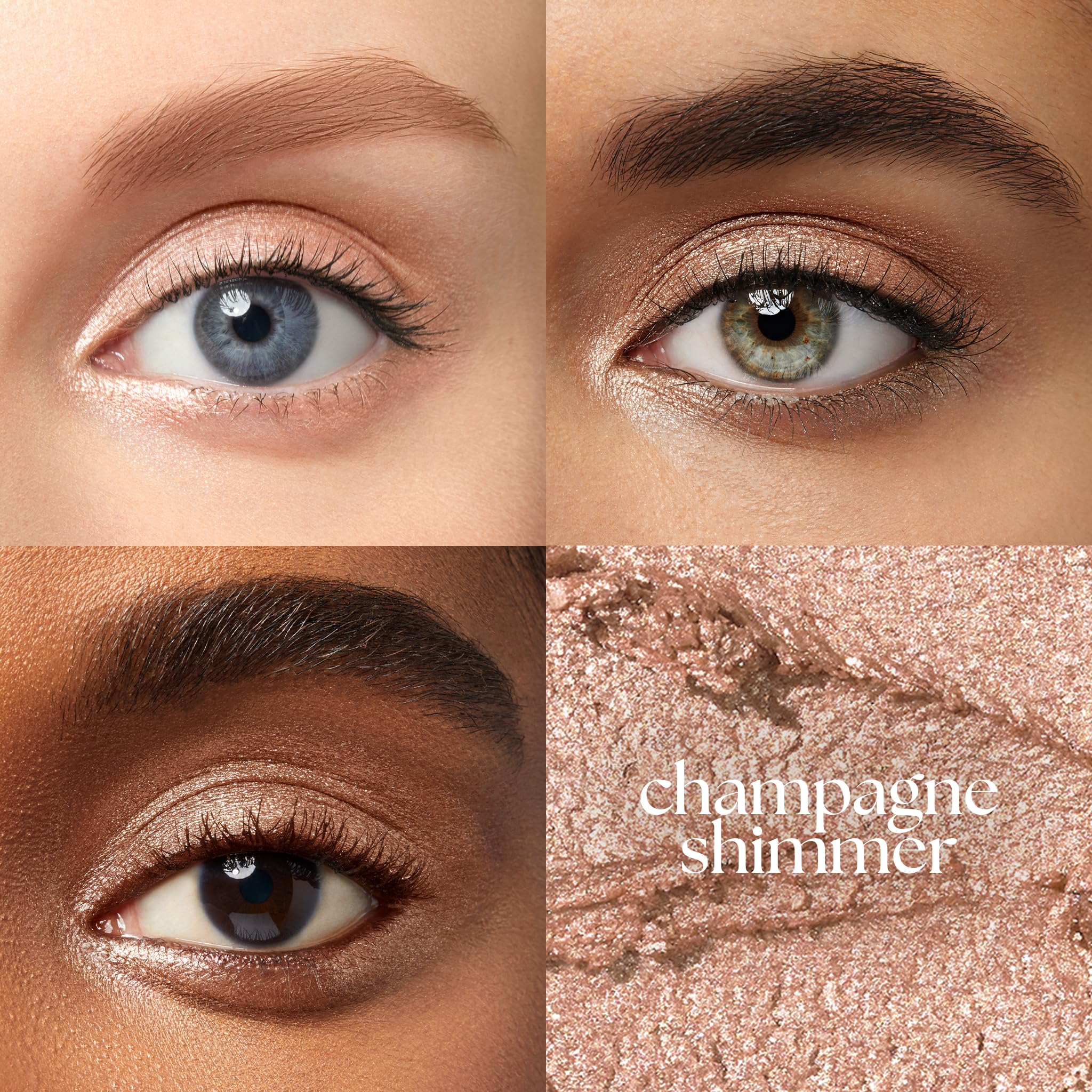 Julep Eyeshadow 101 Champagne Shimmer stick showing twist up mechanism