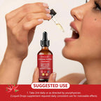 Palksoosth cardiovascular wellness drops featuring Vitamin K2 and D3 blend details