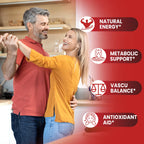 HevChay liquid supplement bottle for heart support